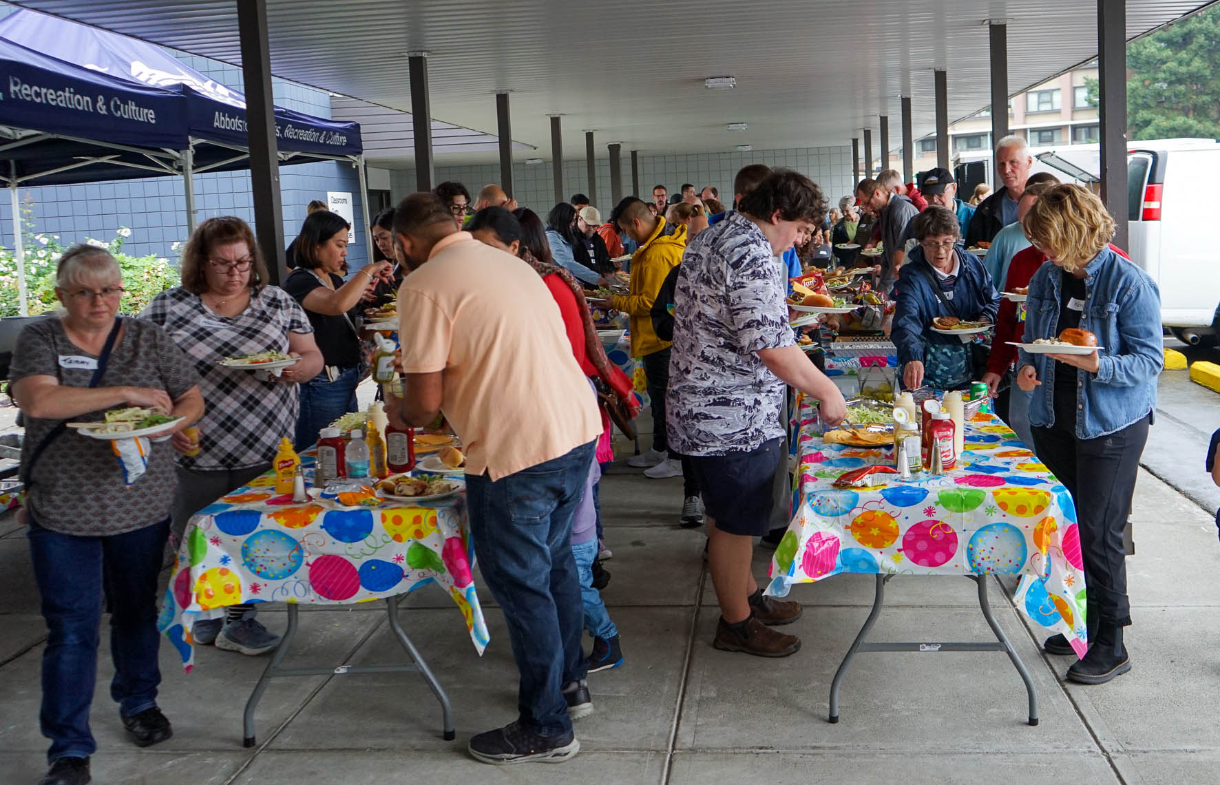 The Food Line Up