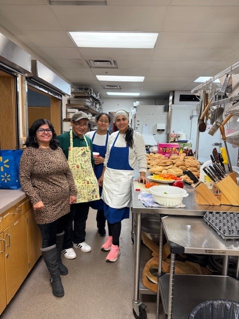 Group In The Kitchen